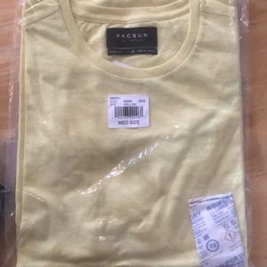 Yellow pacsun shirt medium